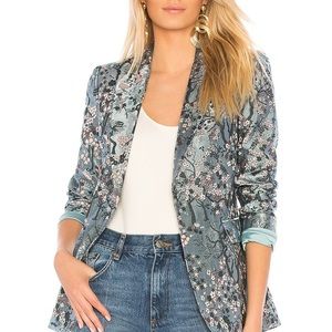 Alice and Olivia Macey Fitted Blazer